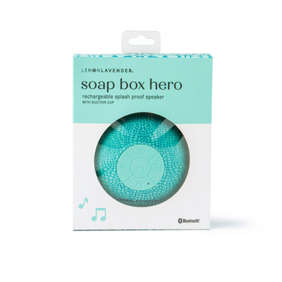 LEMON LAVENDER SOAP BOX HERO SPLASH PROOF SPEAKER INDIV.