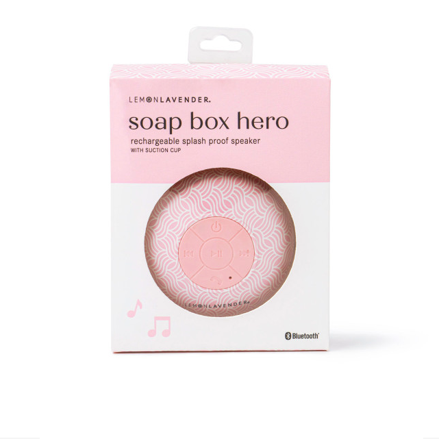 LEMON LAVENDER SOAP BOX HERO SPLASH PROOF SPEAKER INDIV.