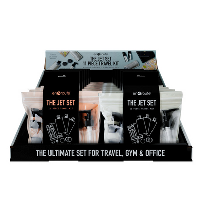 EN ROUTE THE JET SET TRAVEL KIT 12pc