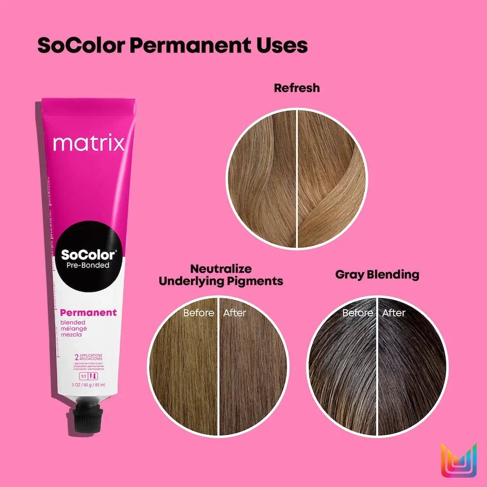 Socolor - 8NA - Neutral Ash - Medium Blonde - 85ml – International