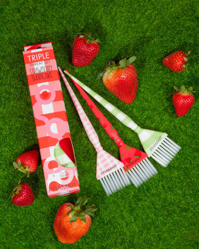 Framar Strawberry Shortcake Color Brush Triple Threat Set - 3pc