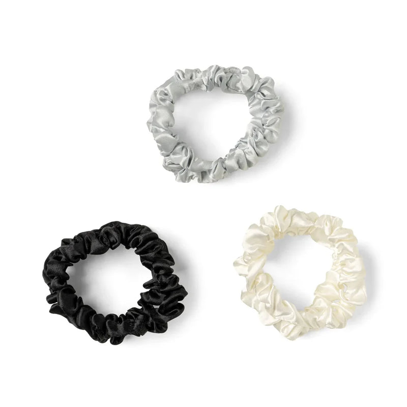 Take Care Satin Scrunchies - Assorted Color - 1 pk (6 pc)