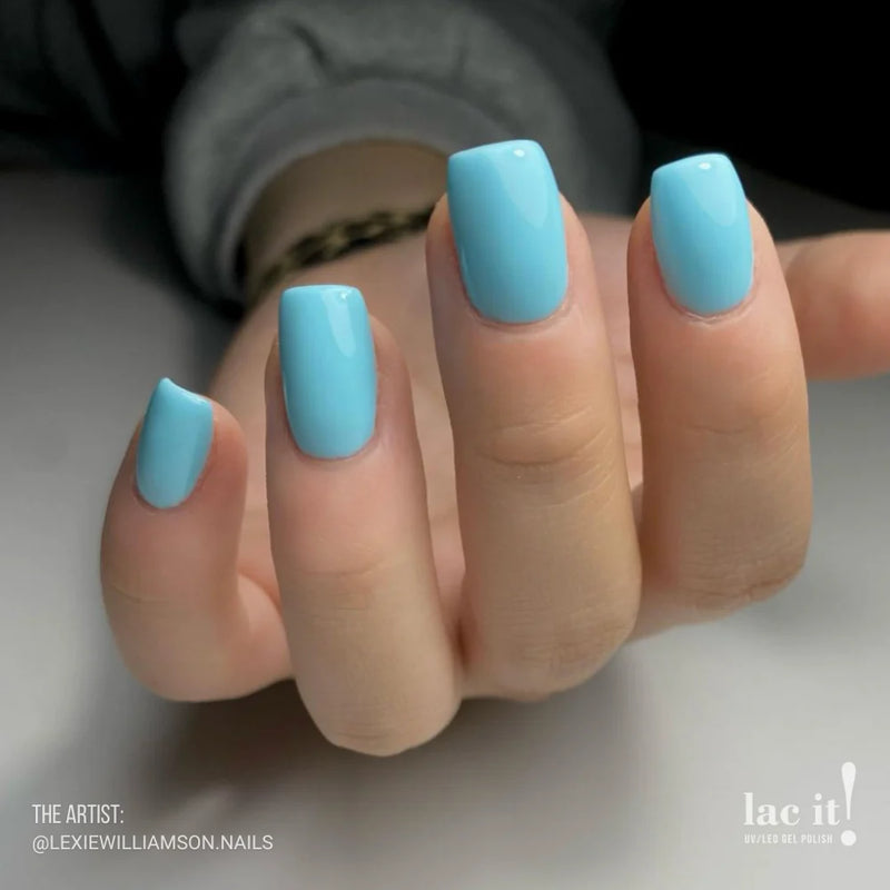 Lac It Gel Polish - Tiffany Blue - 15ml
