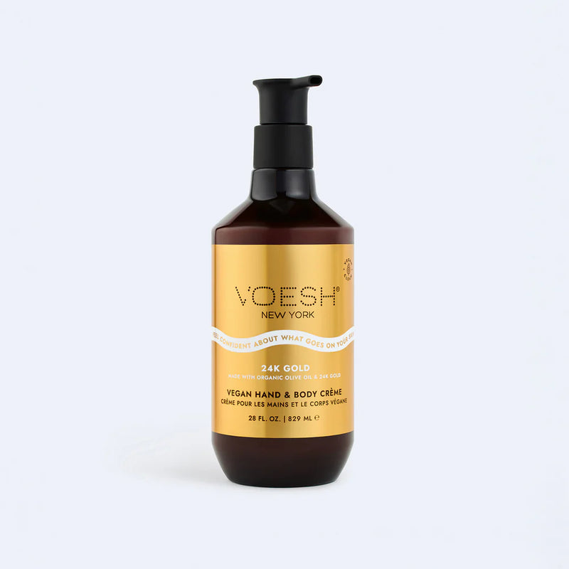 Vegan Hand & Body Crème 24K Gold - 829ml/28oz