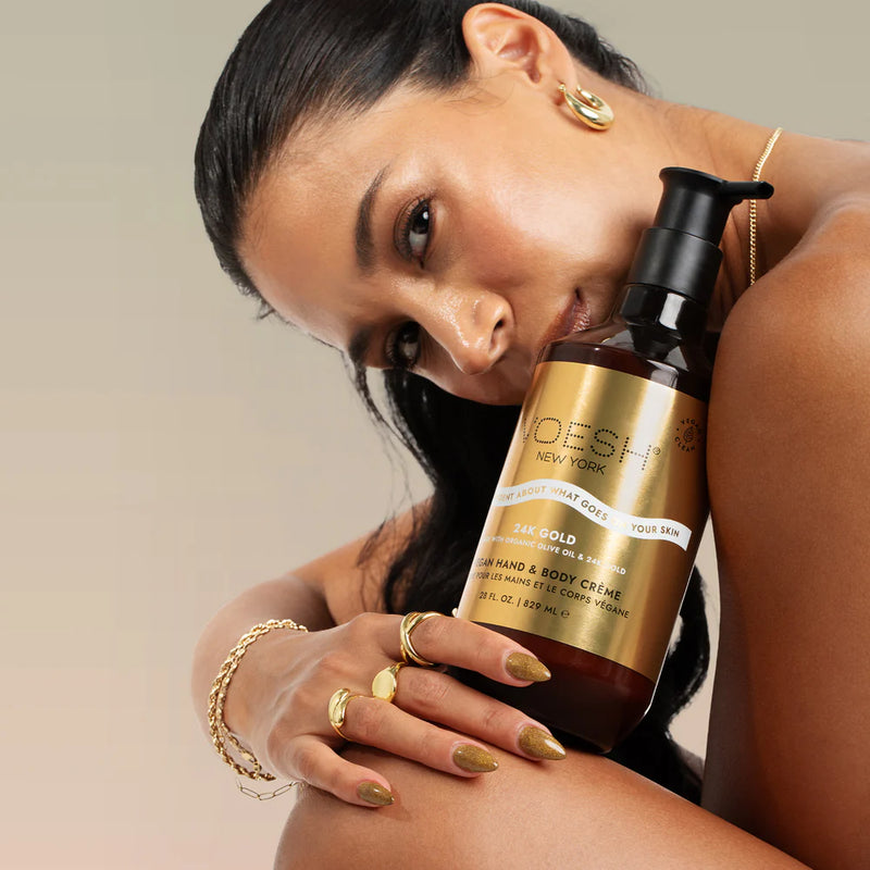 Vegan Hand & Body Crème 24K Gold - 829ml/28oz