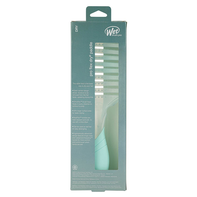 Wet Brush - Pro Hydro - Tie Dye Flex Dry Paddle - Teal