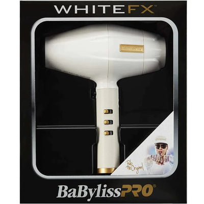 BaBylissPRO Limited Edition WhiteFX Turbo Hairdryer