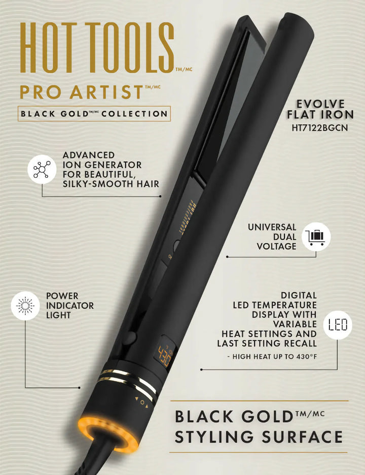 Hot Tools Black Gold Evolve 1