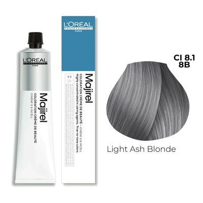 CI 8.1/8B - Light Ash Blonde - Majirel Cool Inforced