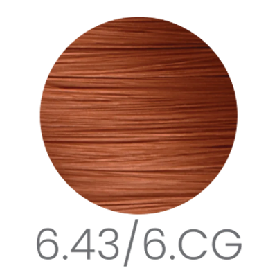 6.43/6CG - Warm Dark Blonde Copper Gold - Eleven Australia Liquid Color