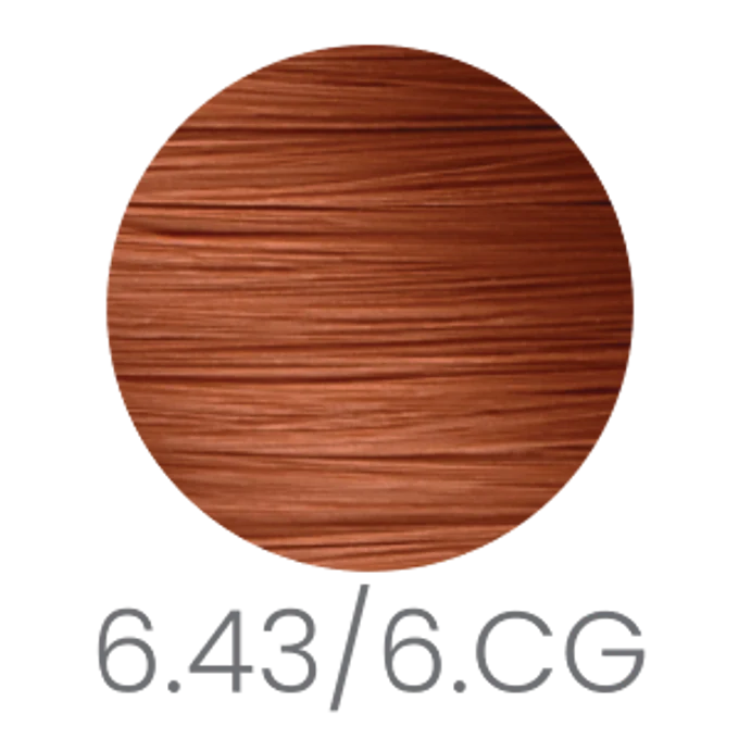 6.43/6CG - Warm Dark Blonde Copper Gold - Eleven Australia Liquid Color