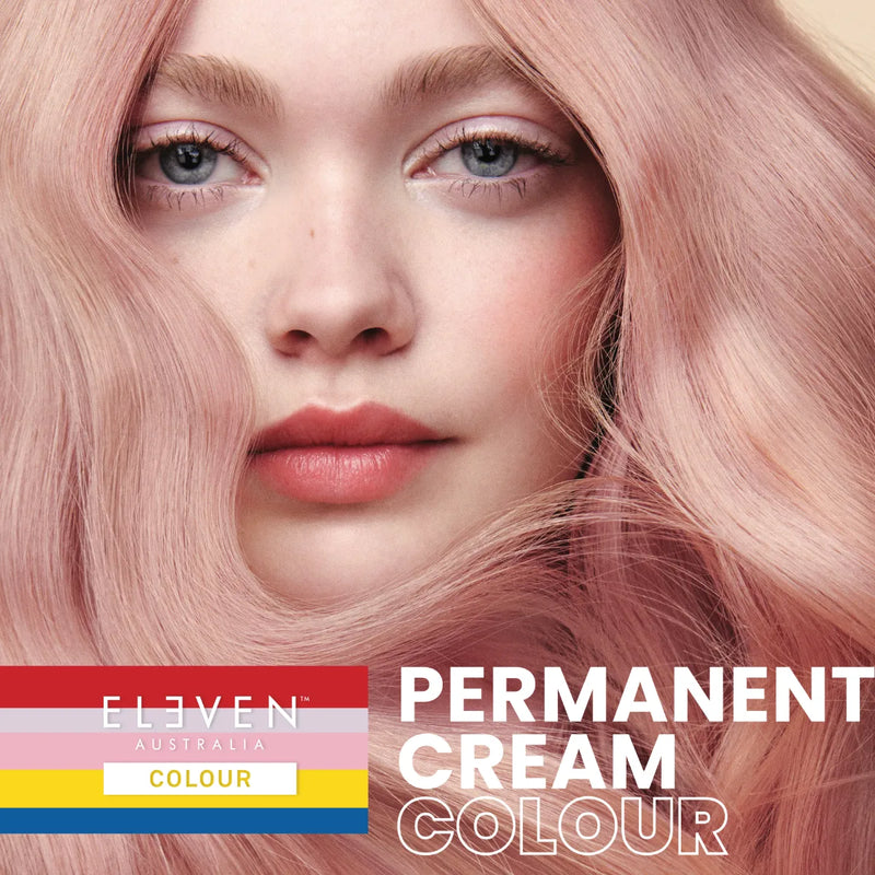 7.1/7A - Medium Blonde Ash - Eleven Australia Permanent Cream Colour - 60ml