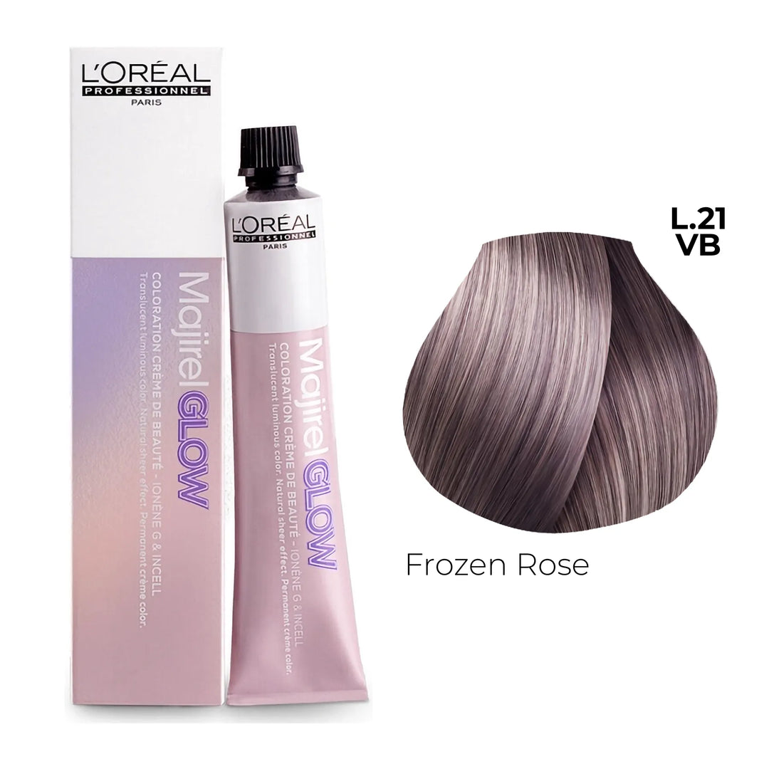 L.21/VB - Frozen Rose - Majirel Light Glow – International Beauty