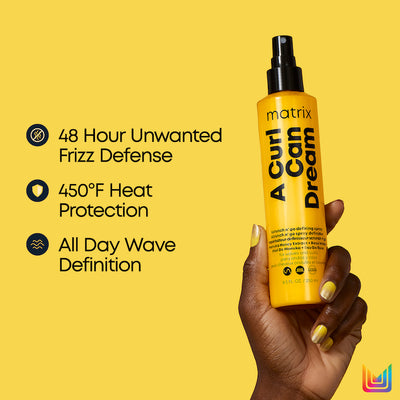 A Curl Can Dream Scrunch N' Go Defining Spray For Waves and Curls