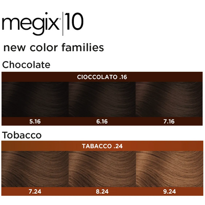 MEGIX10 NEW COLOR FAMILIES KIT CHOCOLATE & TABACC0