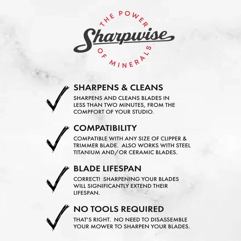 The Sharpwise Co. - Sharpening Minerals for Clippers - INDIVIDUAL