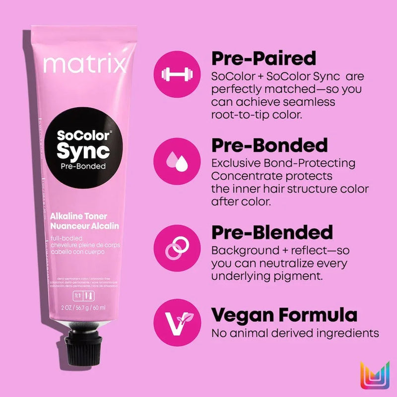 7NGA - Dark Blonde - Color Sync Acidic Toner - 60ml