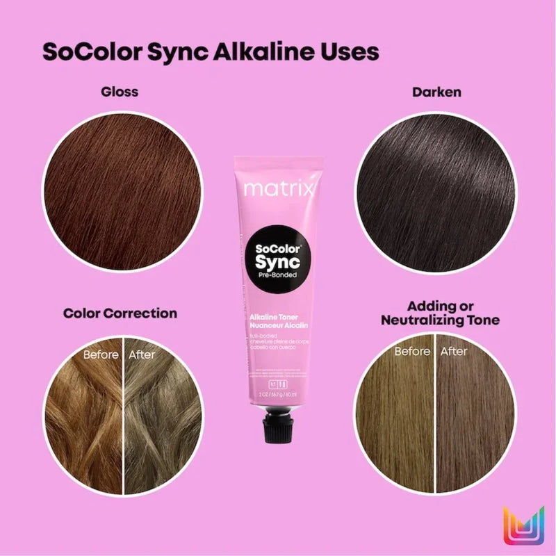 7NGA - Dark Blonde - Color Sync Acidic Toner - 60ml