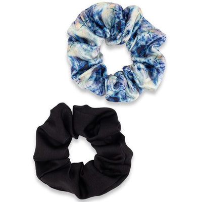 Wet Brush - Coil Scrunchie 2pc Blue Tie Dye