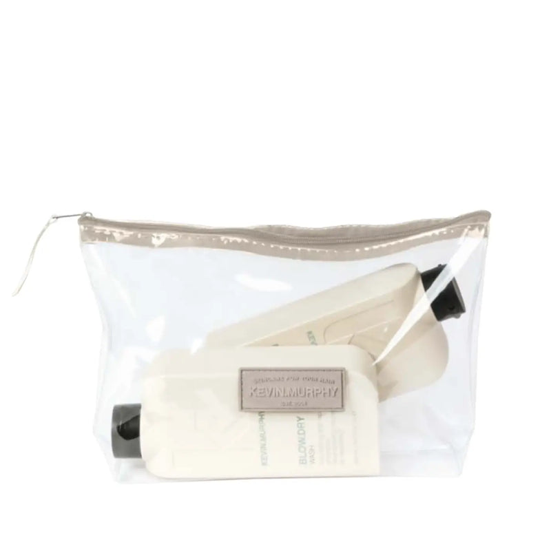 KEVIN MURPHY POUCH TRANSPARENT TRAVEL