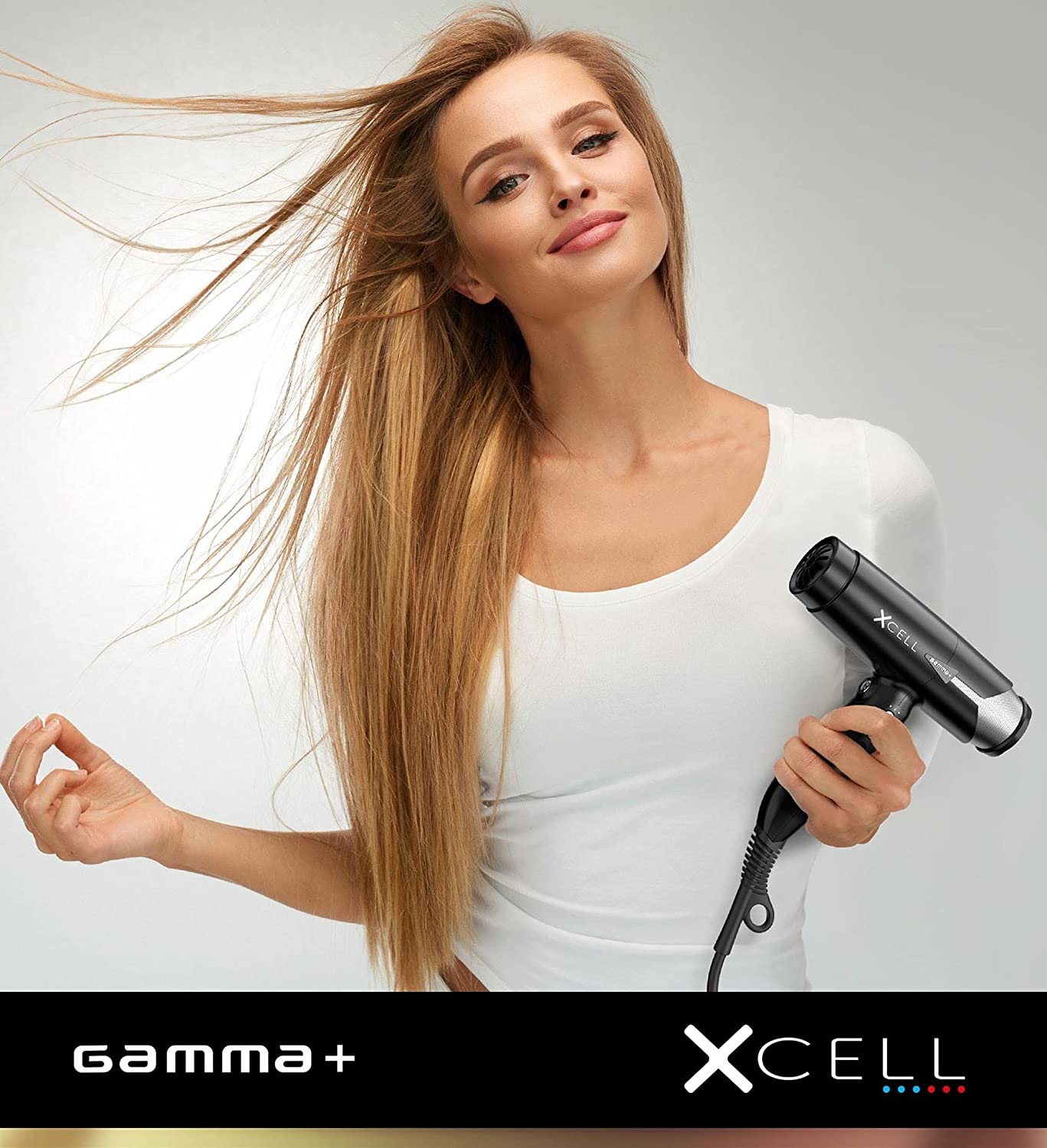 GAMMA+ XCELL Dryer Matte Black International Beauty