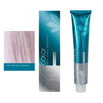 Low Ammonia Super Lightener - 100ml 12.12/12AV - Ultra Light Ash Violet Blonde