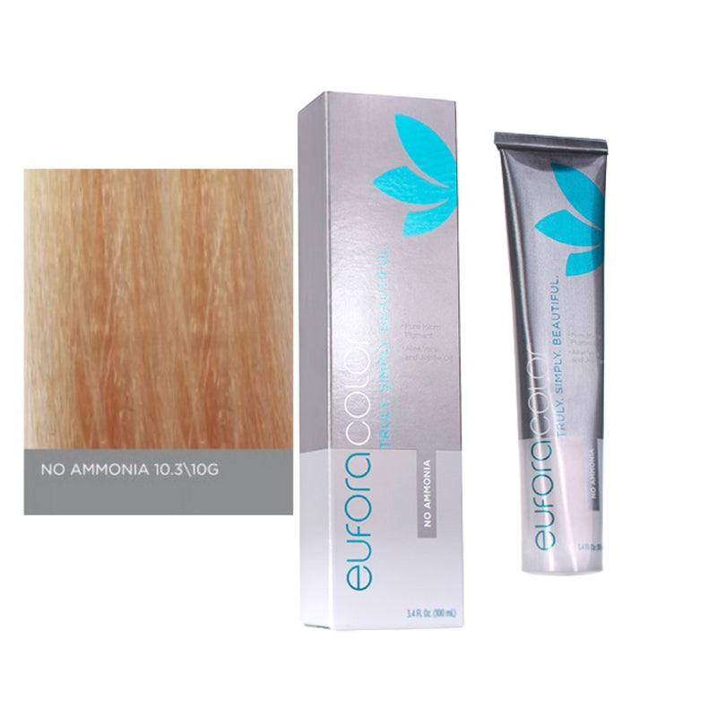 No Ammonia Gold - 100ml 10.3/10G - Lightest Golden Blonde