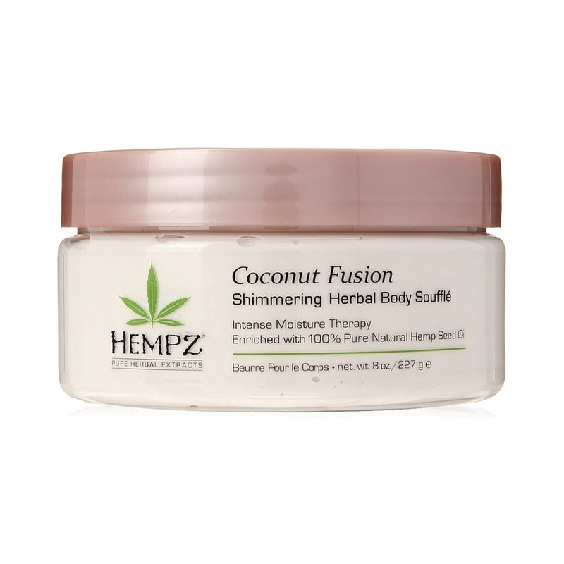 Herbal Whipped Shimmering Body Souffle - 240ml/8oz Coconut Fusion